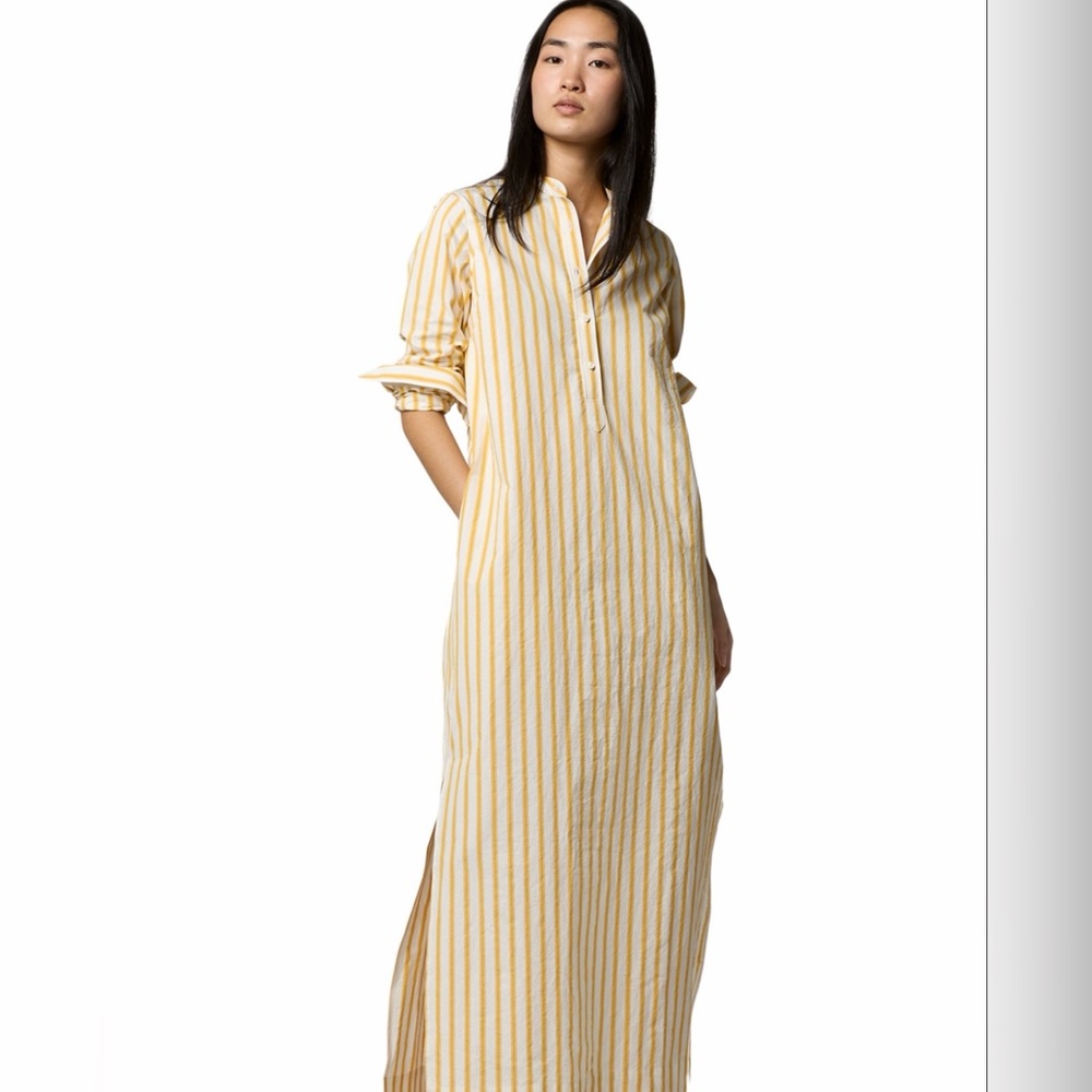 Ann Mashburn Mandarin Talitha Shirtdress with pockets, size S. New with tags.